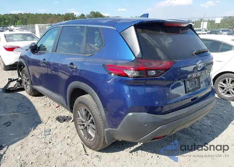 2021 Nissan Rogue S Fwd из США, поврежденный, VIN 5N1AT3AA1MC835660